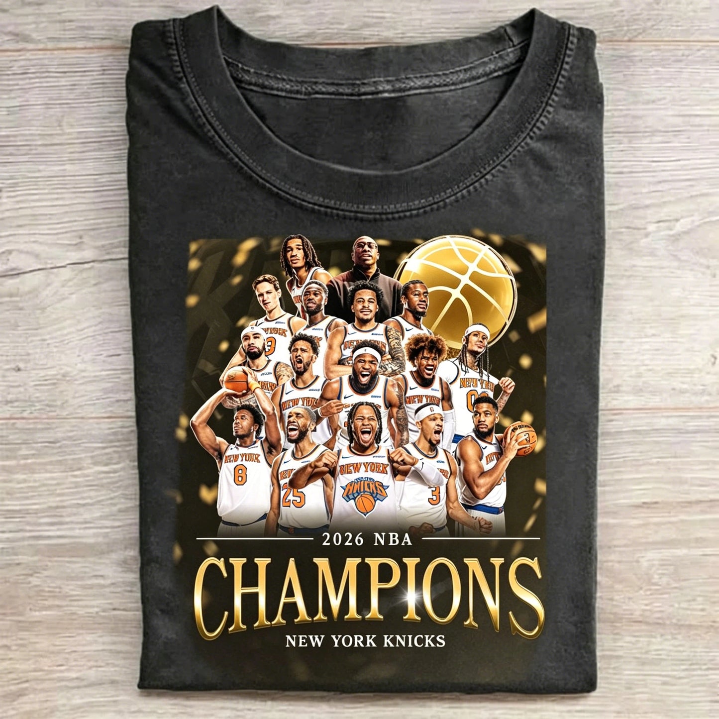 Vintage 2026 New York Basketball T-shirt